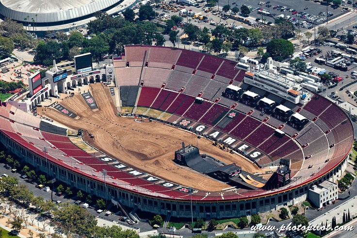 stadium on top view